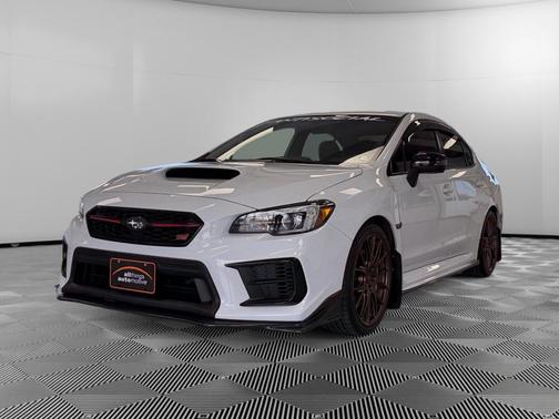 White 2020 Subaru WRX STI Base