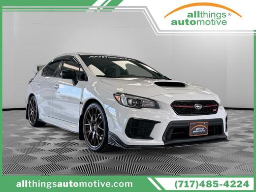 White 2020 Subaru WRX STI Base