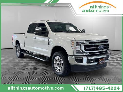 Star White Metallic Tri-Coat 2022 Ford F-250 Lariat