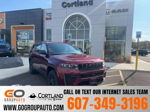 Velvet Red Pearlcoat 2026 Jeep Grand Cherokee L Altitude