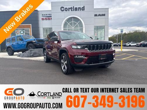 Velvet Red Pearlcoat 2023 Jeep Grand Cherokee Limited