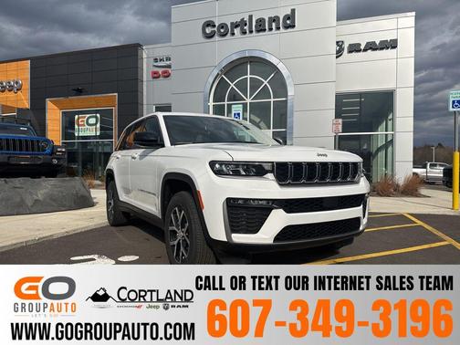 Bright White Clearcoat 2026 Jeep Grand Cherokee Limited