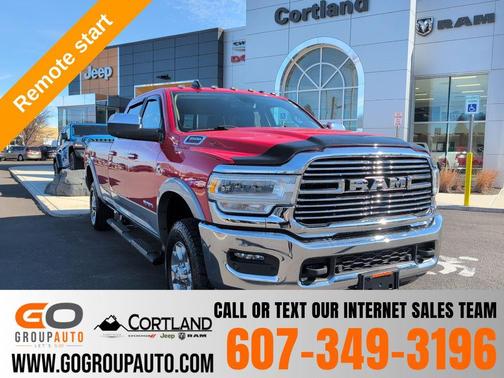 Flame Red Clearcoat 2021 RAM 3500 Laramie Crew Cab 4x4 8' Box