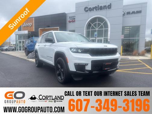 Bright White Clearcoat 2023 Jeep Grand Cherokee L Limited