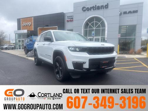 Bright White Clearcoat 2023 Jeep Grand Cherokee L Limited