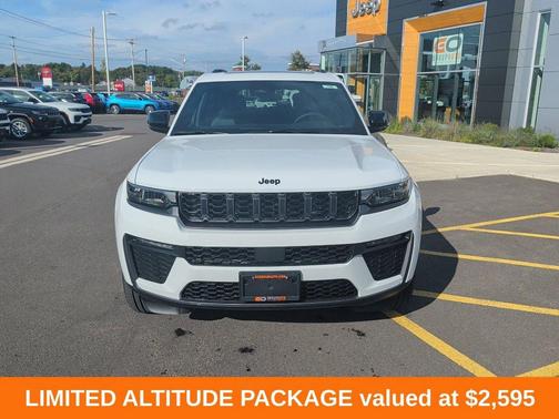 Bright White Clearcoat 2026 Jeep Grand Cherokee L Limited
