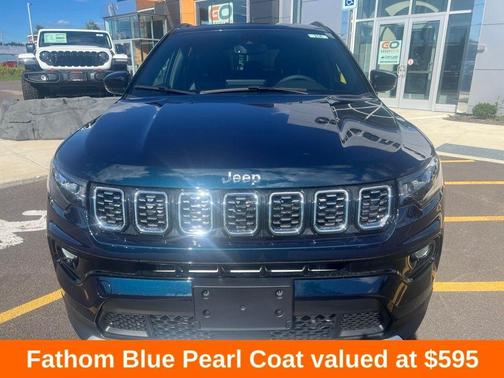 Fathom Blue Pearl Coat 2026 Jeep Compass Limited