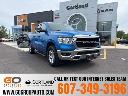 Hydro Blue Pearlcoat 2021 RAM 1500 Big Horn/Lone Star