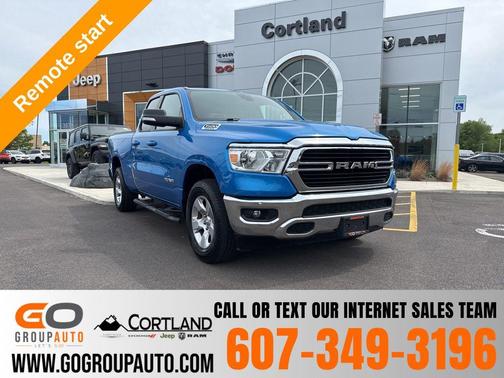 Hydro Blue Pearlcoat 2021 RAM 1500 Big Horn/Lone Star