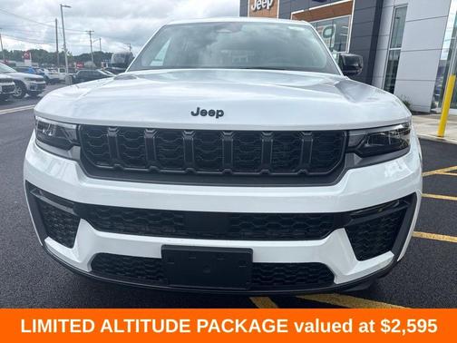 Bright White Clearcoat 2026 Jeep Grand Cherokee Limited