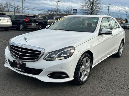 White 2016 Mercedes-Benz E-Class E 350 4MATIC