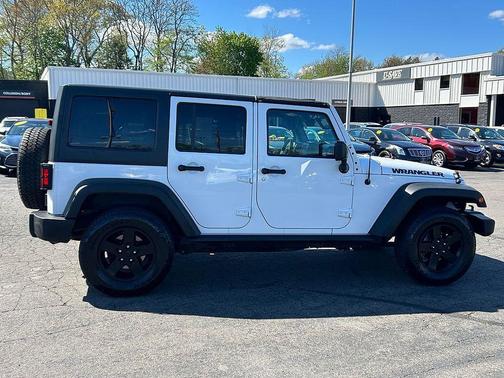 Bright White Clearcoat 2016 Jeep Wrangler Unlimited Sport