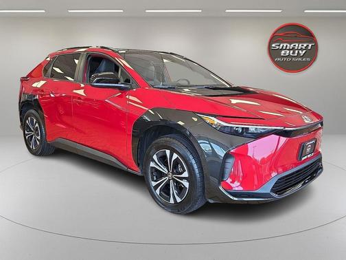 Red 2024 Toyota bZ4X XLE