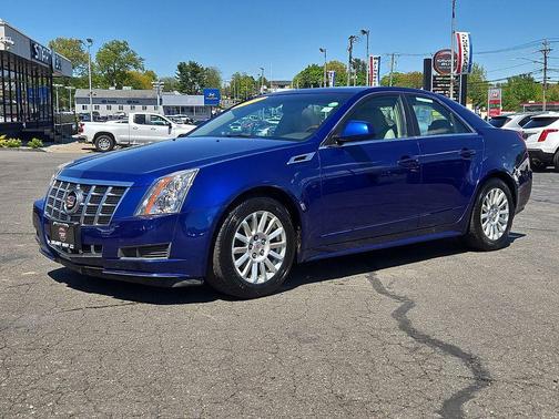 Opulent Blue Metallic 2012 Cadillac CTS Luxury