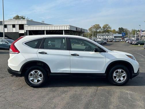 White 2013 Honda CR-V LX