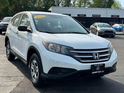 White 2013 Honda CR-V LX