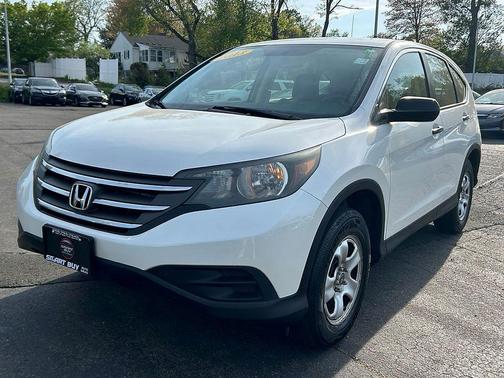 White 2013 Honda CR-V LX