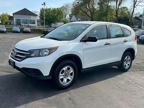 White 2013 Honda CR-V LX