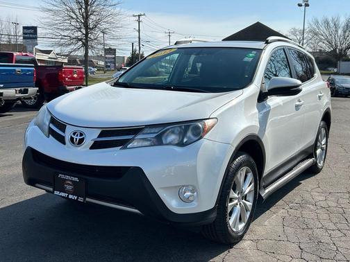 White 2013 Toyota RAV4 Limited