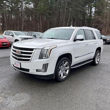 Crystal White Tri-Coat 2018 Cadillac Escalade Luxury