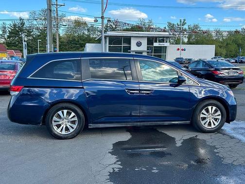Blue 2014 Honda Odyssey EX-L