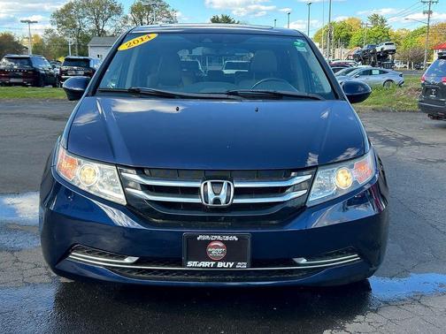 Blue 2014 Honda Odyssey EX-L