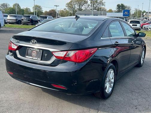 Midnight Black Mica 2013 Hyundai SONATA GLS
