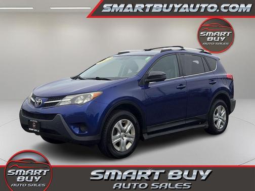 Blue 2015 Toyota RAV4 LE