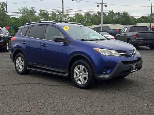 Blue 2015 Toyota RAV4 LE