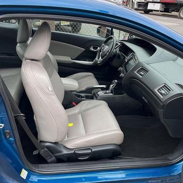 Blue 2015 Honda Civic EX-L
