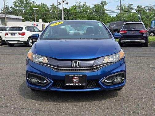 Blue 2015 Honda Civic EX-L