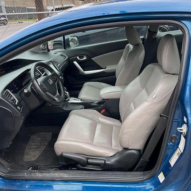 Blue 2015 Honda Civic EX-L