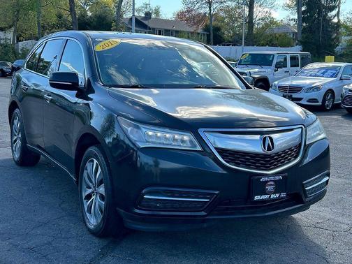 Black 2015 Acura MDX 3.5L Technology Package