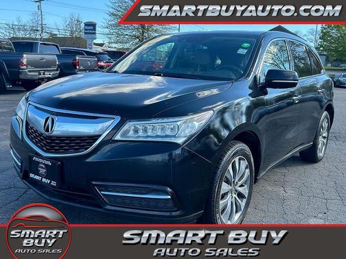 Black 2015 Acura MDX 3.5L Technology Package