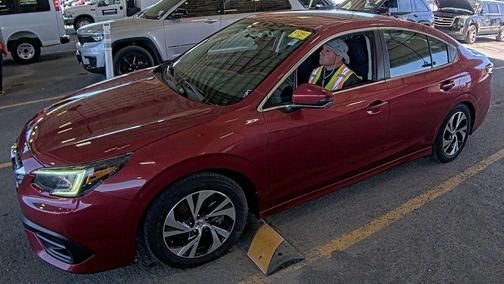 Crimson Red Pearl 2020 Subaru Legacy Premium