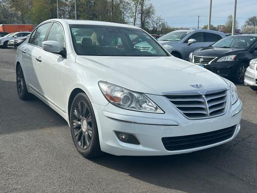 White Satin Pearl 2011 Hyundai Genesis 3.8