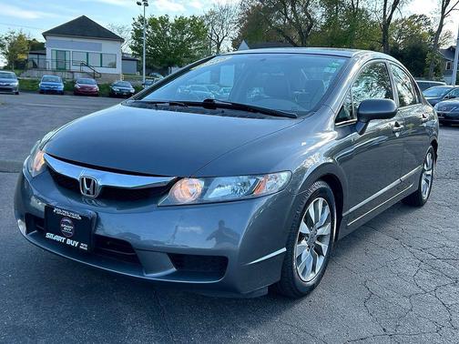 Gray 2009 Honda Civic EX-L