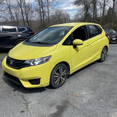 Yellow 2015 Honda Fit LX