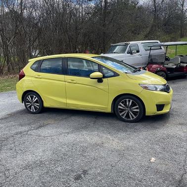 Yellow 2015 Honda Fit LX