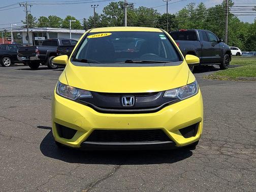 Yellow 2015 Honda Fit LX
