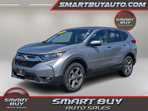 Silver 2018 Honda CR-V EX