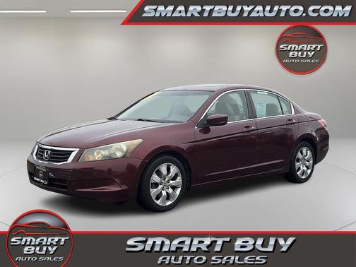 Maroon 2010 Honda Accord EX-L