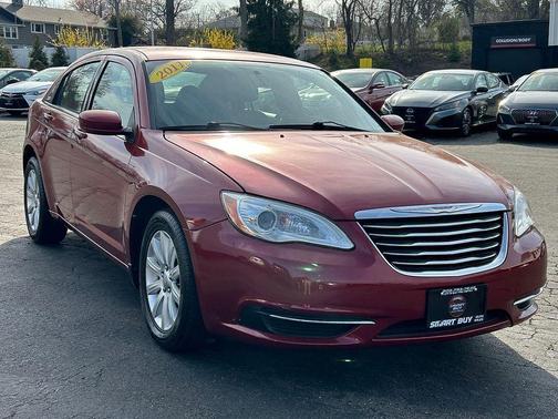 Deep Cherry Red Crystal Pearlcoat 2011 Chrysler 200 Touring