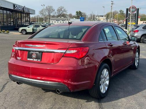 Deep Cherry Red Crystal Pearlcoat 2011 Chrysler 200 Touring