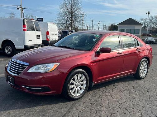 Deep Cherry Red Crystal Pearlcoat 2011 Chrysler 200 Touring