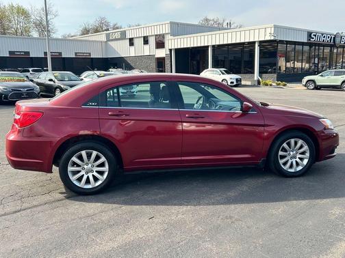 Deep Cherry Red Crystal Pearlcoat 2011 Chrysler 200 Touring