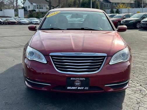 Deep Cherry Red Crystal Pearlcoat 2011 Chrysler 200 Touring