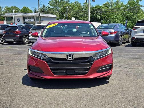 Red 2018 Honda Accord LX