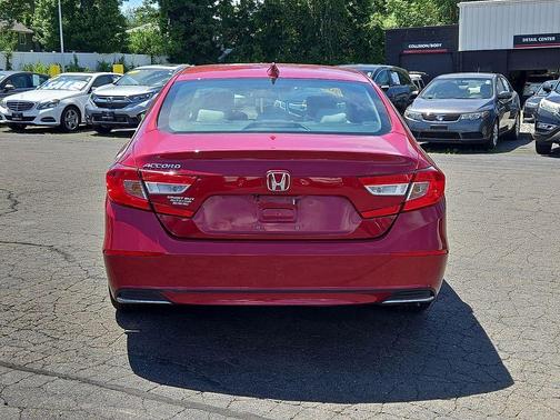Red 2018 Honda Accord LX