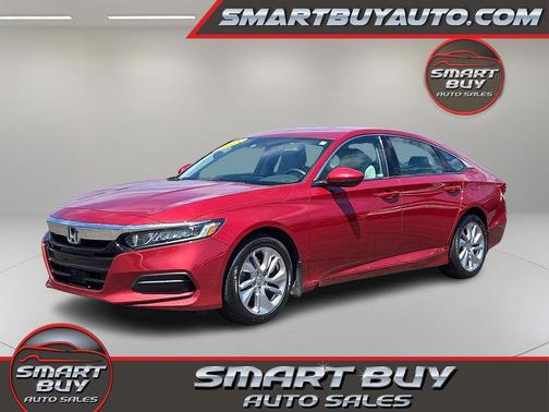 Red 2018 Honda Accord LX